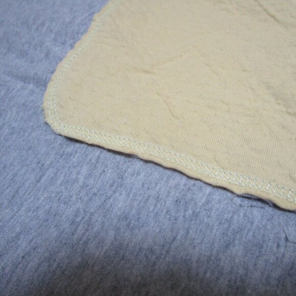 1+ in the family yellow and grey textured beautiful reversible blanket EUC - Picture 16 of 16